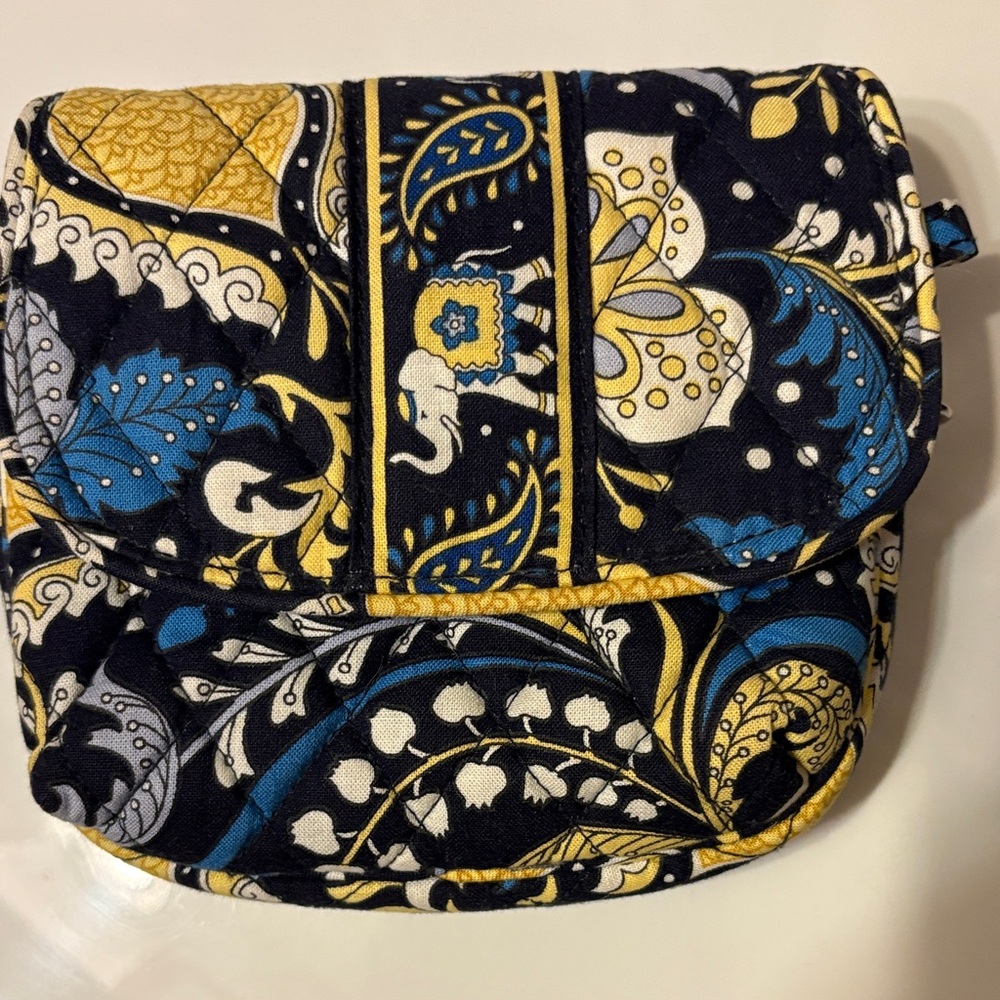 Vera Bradley Quilted Bag with Elephant Print